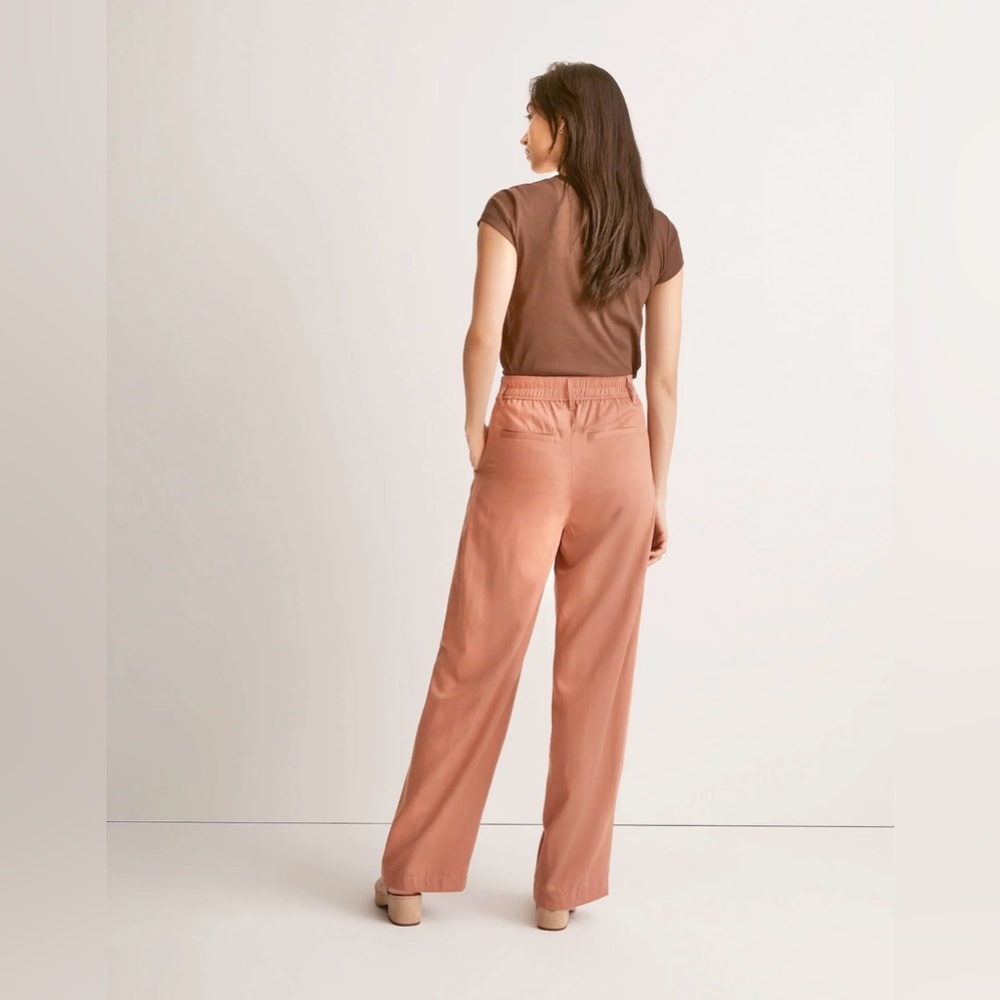 Madewell The Neale Straight Leg Pant In Drapeweave - Picture 2 of 7